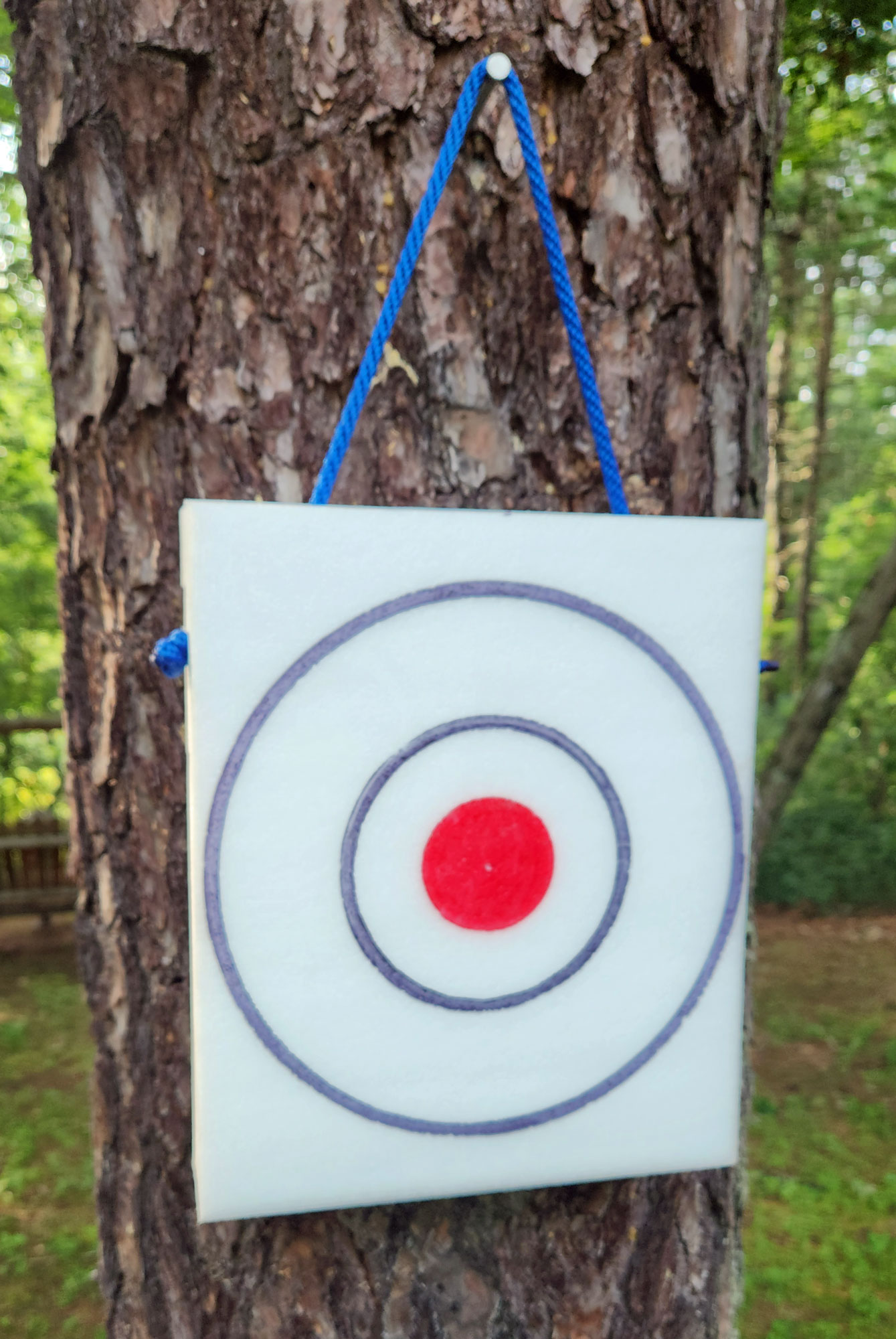 KNIFE THROWING TARGET - Double Sided - POLYETHY...